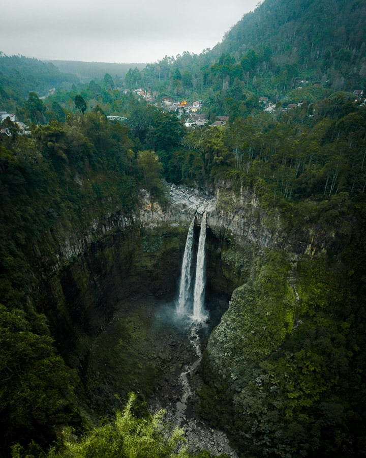 COBAN SRITI WATERFALL KAPAS BIRU WATERFALL