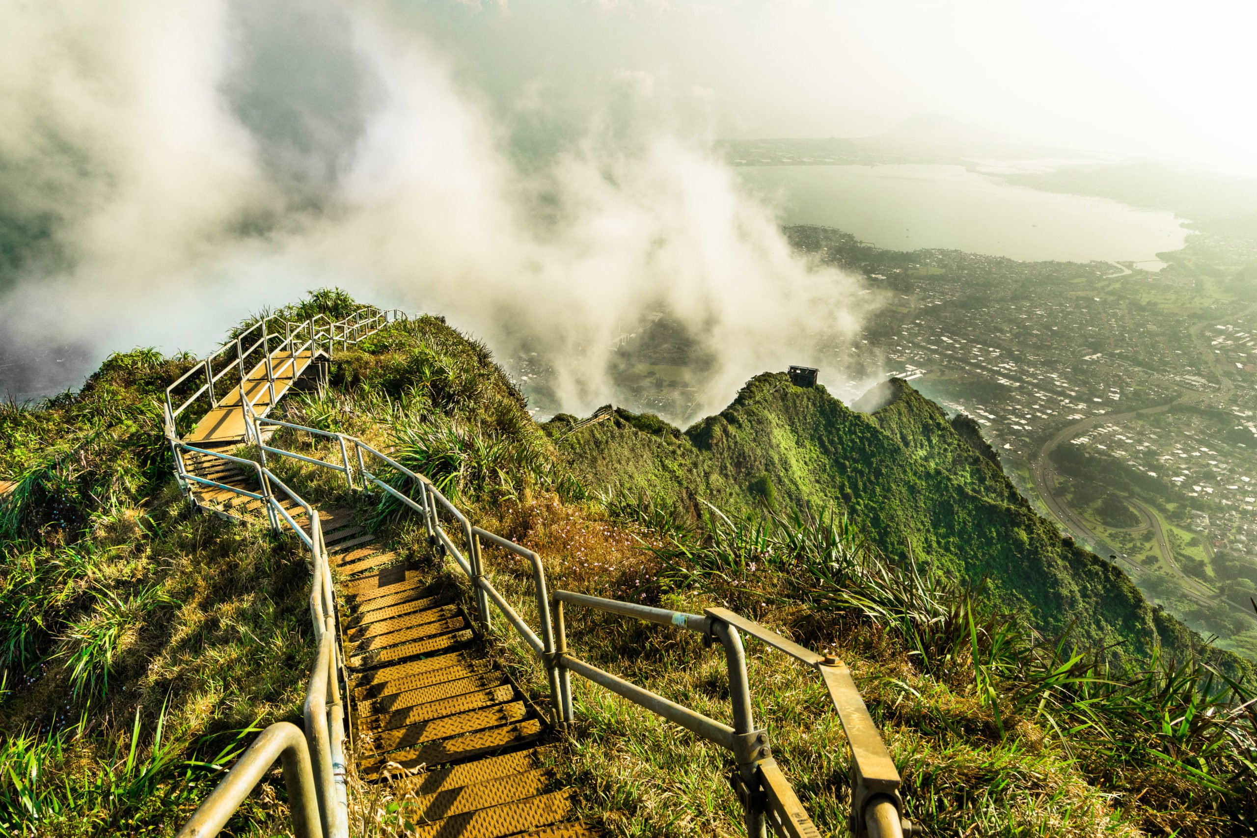 the view fro stairway to heaven