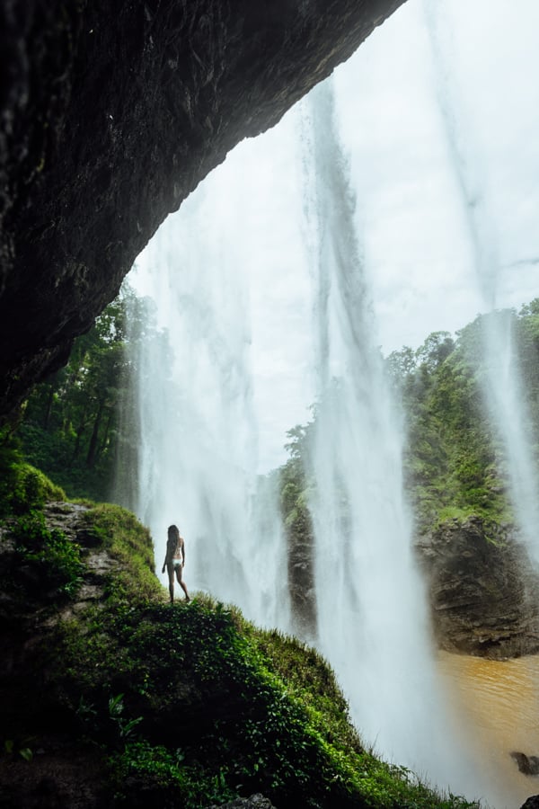 kiki waterfall romelio waterfall chiriqui panama