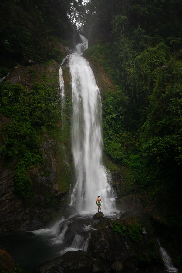 LAS GOLONDRINAS WATERFALL GUABAL SANTA FE